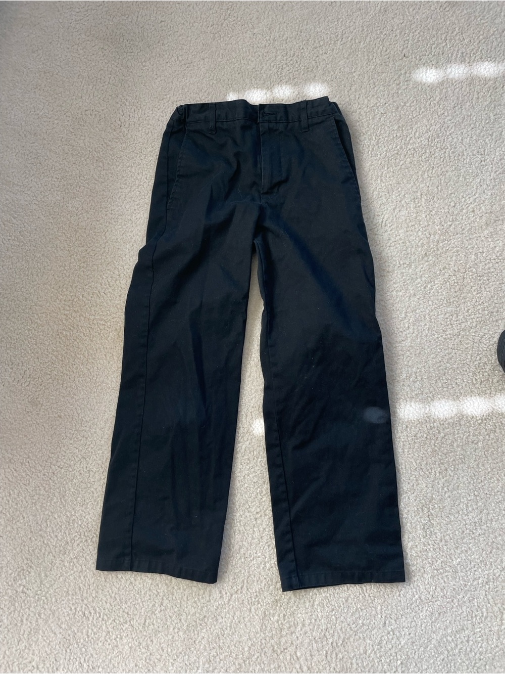 George Black Straight-Leg Chinos